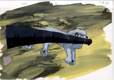 Jungle Emperor Animation Cel Original Production Painting Anime E-3110