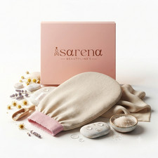 Guantes exfoliantes de seda para piel suave y natural, guantes de ba o turcos