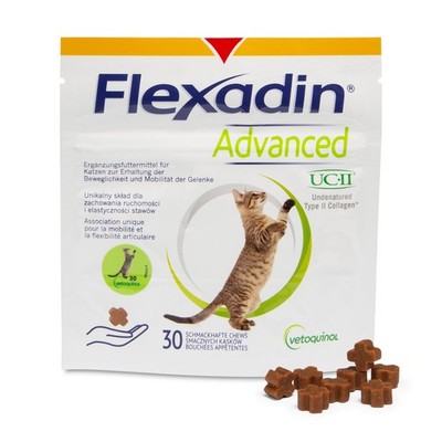 Vetoquinol Flexadin Advanced 30 Stk | Katzen | Gelenkstoffwechsel