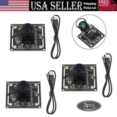 3pcs OV9732 1MP Camera Module 100 Degree 1280*720 Module For Windows Android US