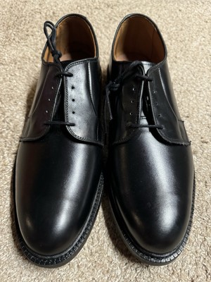 【SALE】Allen Edmonds 9521 Leeds Black Allen Edmonds Unisex-Adult Leeds Plain Toe Blucher Oxford, Black
