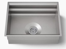 NEW Kohler K-23650-NA Prolific 23" Undermount Single-Bowl Kitchen Sink