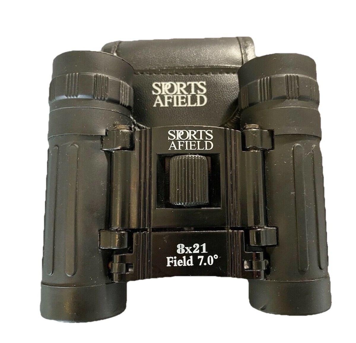 SPORTS AFIELD Black 8X21 Field 7.0 Mini Compact Binoculars With