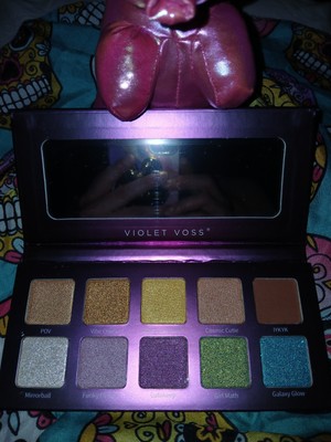 Violet Voss Disco Drip Shimmery Neutral Eyeshadow Palette FULL  SIZE 0.46oz/13g