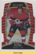 2019-20 Upper Deck Allure Rookies Red Rainbow Rudolfs Balcers #82 READ b8k