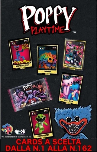 POPPY PLAYTIME OFFICIAL CARDS DIRAMIX 2026 CHOOSE CARDS FROM N.1 TO N.162