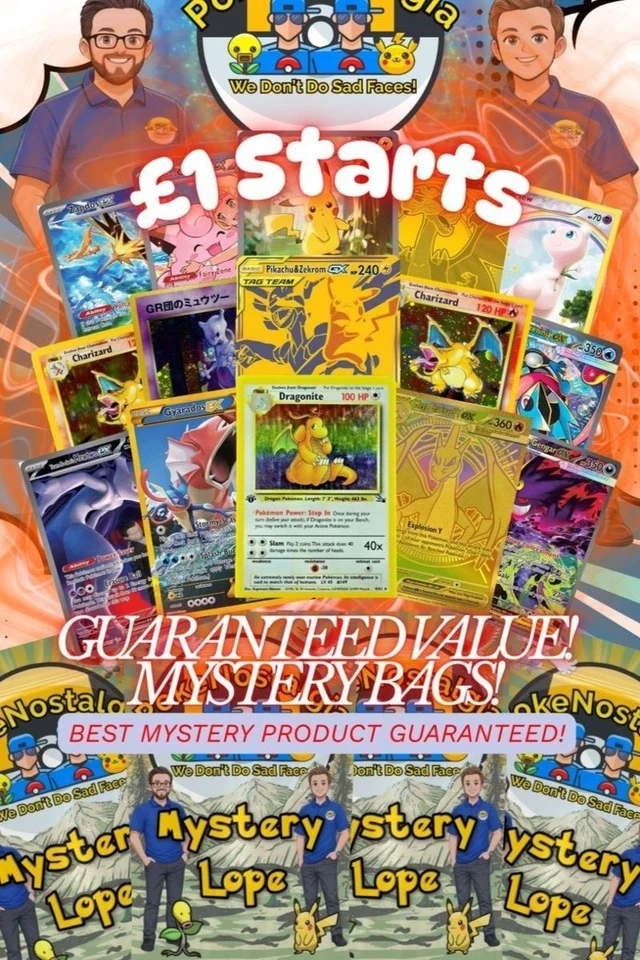 🔥£1 STARTS SINGLES AND PACKS!🔥