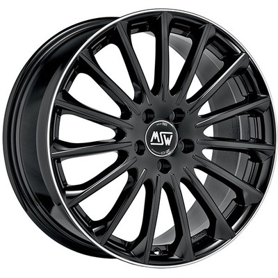 ALUFELGE MSW MSW 30 FUR BMW SERIE 5 TOURING M-PERFORMANCE 9X19 5X112 GLOSS BLAC