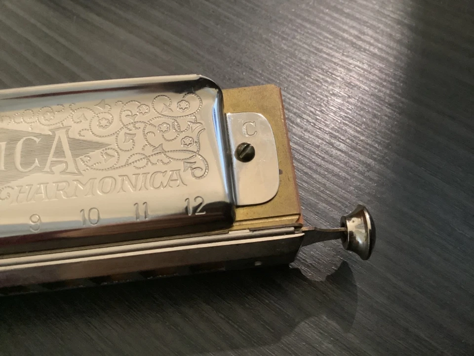 Harmonica chromatique Hohner Super Chromonica 270/48 en Do/C - Photo 3/3