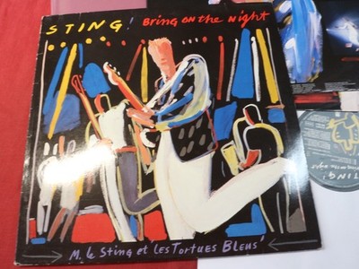Sting  BRING ON THE NIGHT  -  A&M 396705-1 Germany 1986 - 2 LP-Set