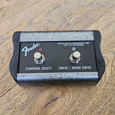 Fender Two-Button Footswitch P/N 0079606000 Channel Select/Drive
