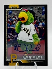 2026 Topps Series 1 Celebration #M-17 - Pirate Parrot Autograph (BLACK #04/10)