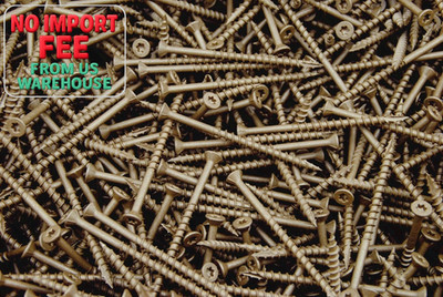 (1000) Torx T25 Star Flat Head 9 x 3 Deck Screw ACQ Lumber Wood Type 17