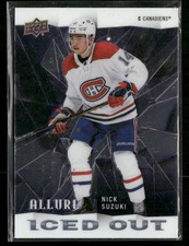 2020-21 Upper Deck Allure - Iced Out Nick Suzuki #IO-8