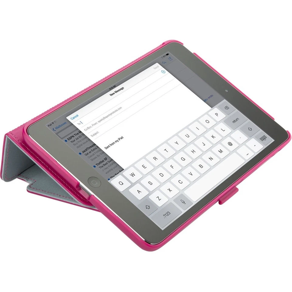 Speck Products Stylefolio Case For Ipad Mini/2/3 Fuchsia Pink (scuffs On Front) - Image 4 of 4
