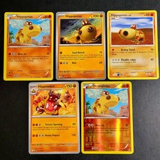 Pokemon Hippopotas + Hippowdon + 1 Holo Card Lot BREAKthrough Perfect Order