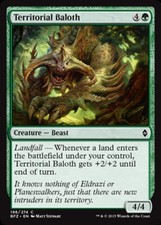 x4 Territorial Baloth - Battle for Zendikar - NM - MTG