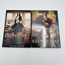 Elementary: Seasons 1 And 2 DVD Lot Of 2 Box Sets New/Used Read