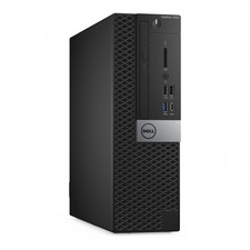 PC Dell Optiplex 7050 SFF Intel I7-6700 Avec Lecteur Optique RAM 16 Go SSD 256 G