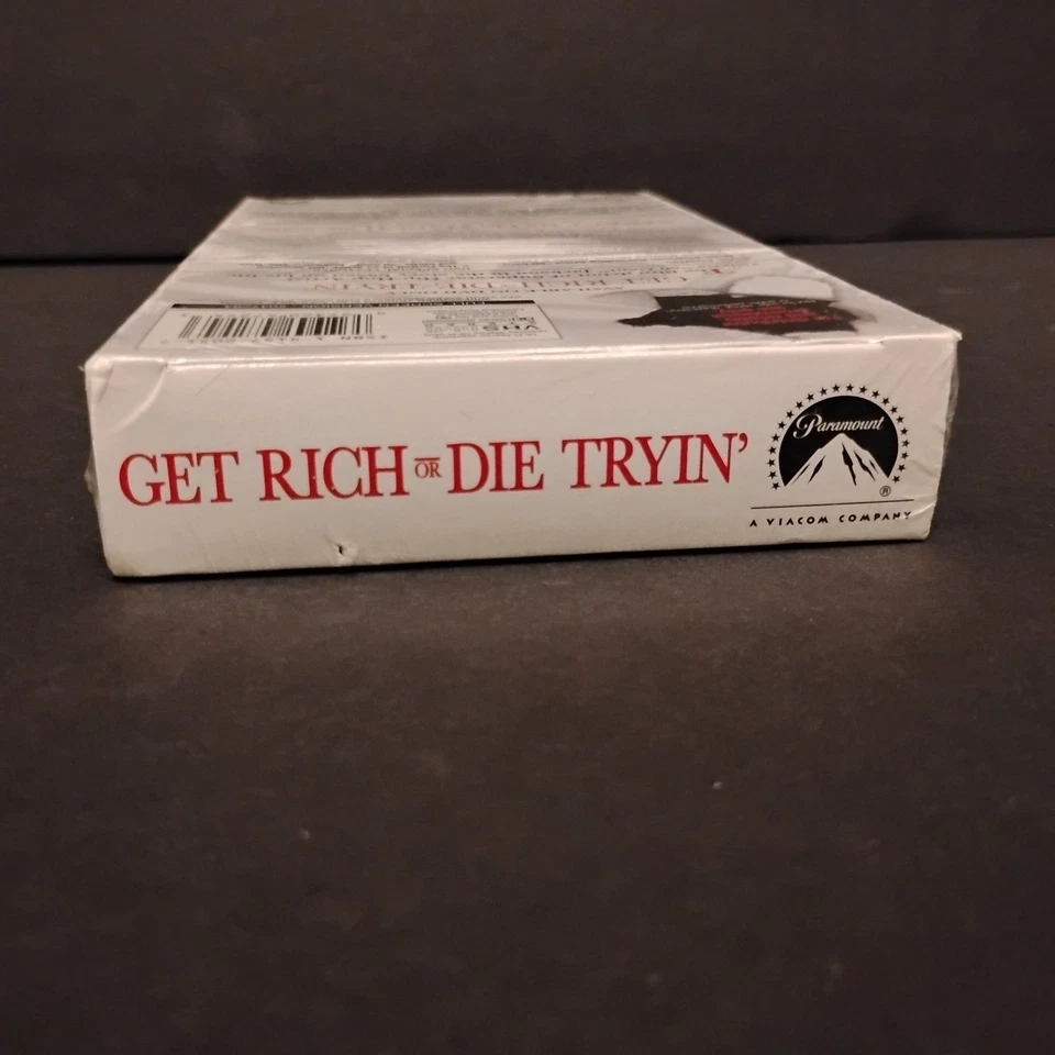 Rare Get Rich Or Die Tryin' VHS 2006 Factory Sealed Promo Screener 50 Cent - Image 4 of 4