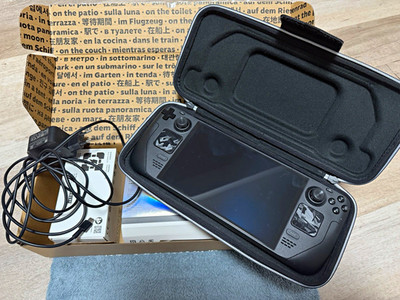Valve Steam Deck Oled 1 TB Schwarz inkl. Case & Netzteil, Akku defekt