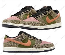 Arts Rec × Nike SB Dunk Low Pro Rust Pink and Green IH3211-200 Size 12 Confirmed