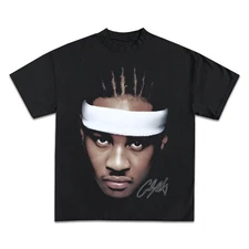 Carmelo Anthony Big Head Graphic Boxy Vintage Shirt Streetwear Basketball Tee