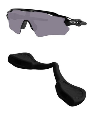 Black Rubber Replacement Nose Pad Piece for-Oakley Radar Path | Radar EV Path