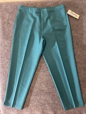 Bend Over Levis Strauss Pants Womens 24W 38x30 Green Stretch NEW NWT Vintage