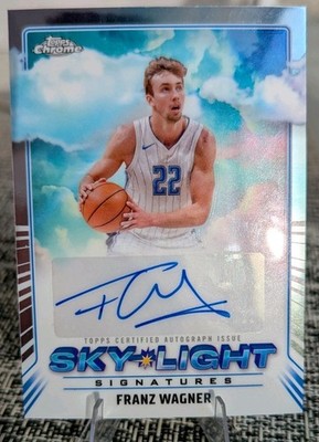 Franz Wagner Sky-Light Signatures Auto 2024-25 Topps Chrome Magic SLS-FW