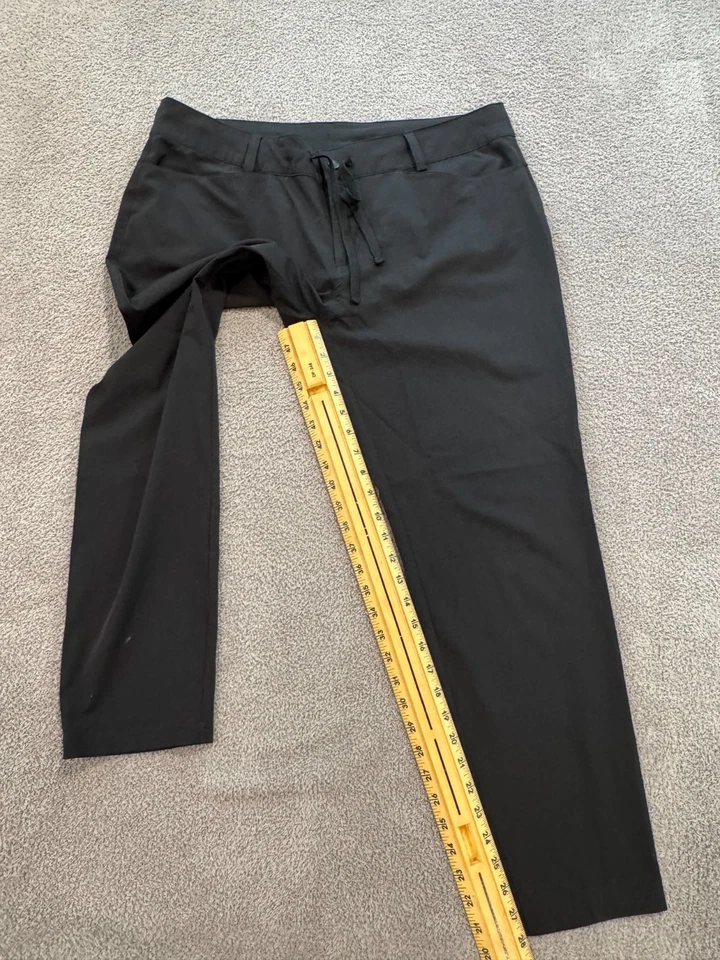 Magellan Outdoors Men's Water Repellent Black Pants Size XL Drawstring Waist 2 - Image 2 of 4