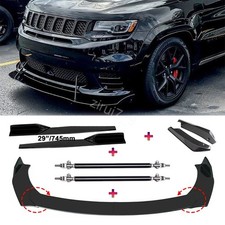 For Jeep Compass 2007-2025 Front Rear Bumper Lip Side Skirts Strut Rods
