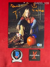 Daeg Faerch autographed signed 8x10 photo Rob Zombie Halloween Beckett COA