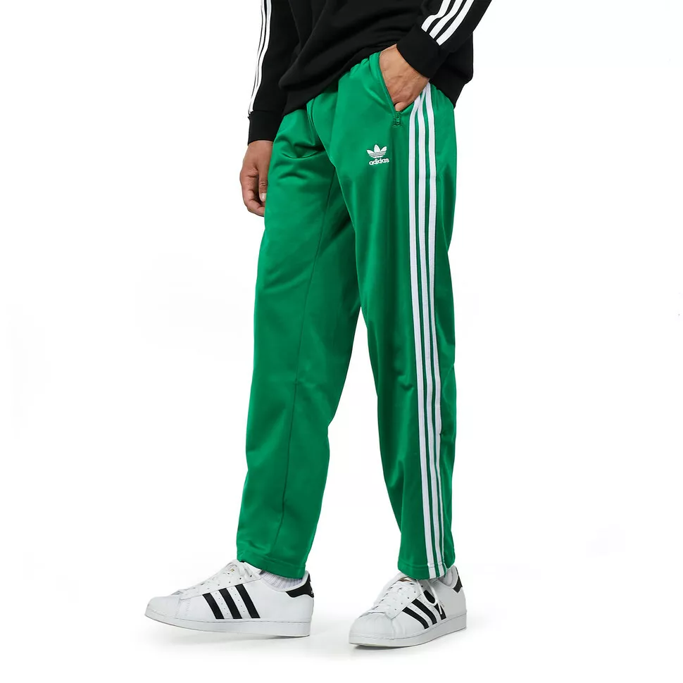 XL adidas Originals MEN'S FIREBIRD TRACK PANTS Green / White GN3520 Last1