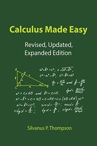 Calculus Made Easy 9789563101133| eBay