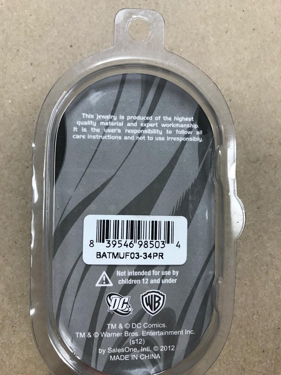 Batman Symbol DC Comics Body Jewelry Acrylic Plugs BATMUF03-34PR