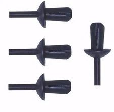 VW Bug Beetle Set of 4 Clips For Glovebox Rivet Set Frame Padded Dash 113857117B