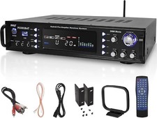 Pyle Wireless Bluetooth Home Stereo Amplifier...