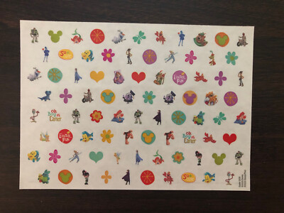 Disney Pixar Easter Sticker Sheet 2020 Disney Movie Club