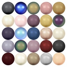 Swarovski 5810 Crystal Round Pearls Beads Jewelry Making  U Pick Color  Size