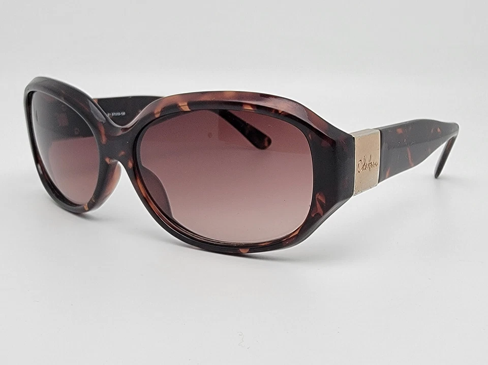 Gafas de sol Cole Haan C668 21 marco dorado tortuga lentes degradadas marrón 57-15-135 Foto 3 de 4