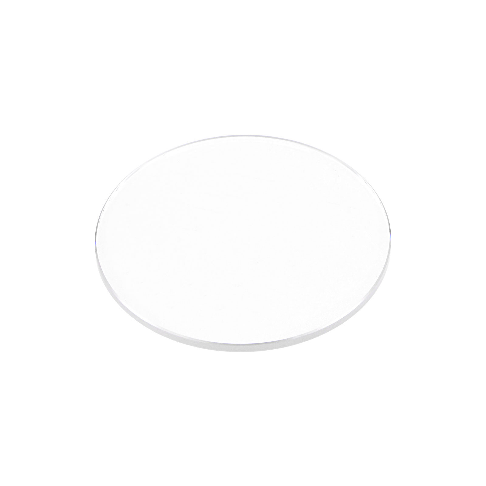 32.5mm Dia. Watch Glass Sapphire Crystal Lens, Round Flat 1mm Thickness Clear
