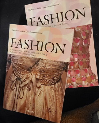 アート・デザイン・音楽 FASHION: 18th to the 20th Century Fashion A History from the 18th Century to the 20th Volume 1 and 2