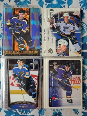 Michal Handzus RC (16) 1998-99 Blues Rookie SP Authentic Future Watch Upper Deck