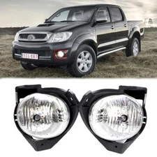 Car Fog Light For Toyota Hilux Vigo MK6 2008 2009 2010 2011 Bumper Lamp W Bulb