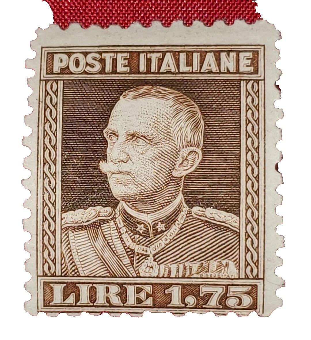 Mint Never Hinged/MNH Brown Italian Stamps