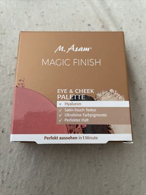 (1472,63 /kg) M.Asam Magic finish Eye & Cheek Palette No.1 Neu Ovp Make Up Rouge