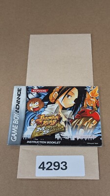 Shaman King: Master of Spirits - Game Boy Advance - Manual Only **NO GAME!