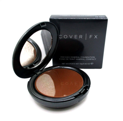 Cover FX Pressed Mineral Foundation Compact  N 120  BNIB  12 g / 0.42 oz