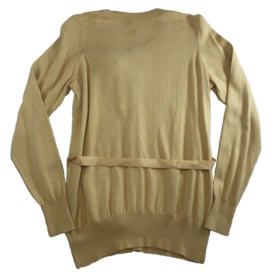 Cárdigan Pamela Dennis PCG para mujer mezcla de cachemir talla L apliques de flores nuevo con etiquetas Foto 4 de 4